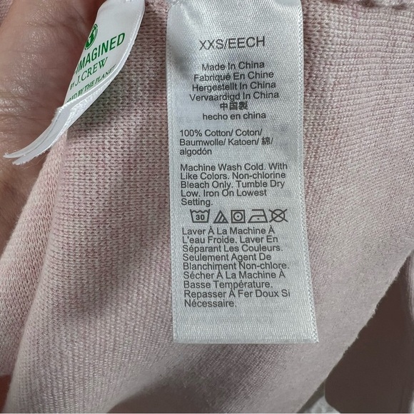 J.Crew Factory | Sweater Blazer Light Pink XXS - Picture 6 of 7
